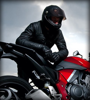 Motorbike gloves